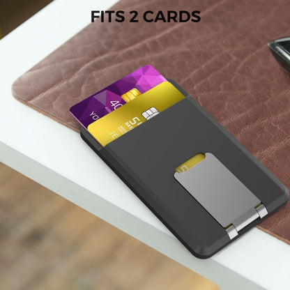 AhaStyle PT133-H Support pour cartes de téléphone portable, étui de rangement pour cartes, pochette pour cartes (Vert)