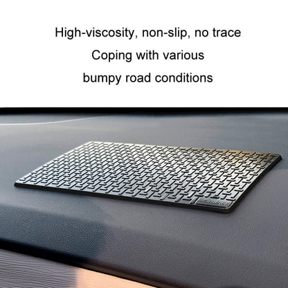 BEN.JACK Car Central Control Dashboard Mobile Phone Anti-Skid Mat, Color: Transparent Small