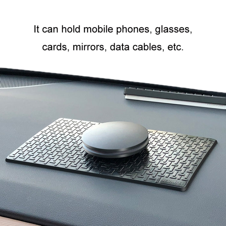 BEN.JACK Car Central Control Dashboard Mobile Phone Anti-Skid Mat, Color: Transparent Small