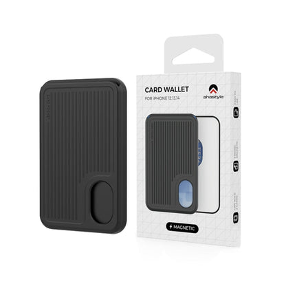 AhaStyle PT133-B Magnetic Vertical Silicone Card Holder(Black)