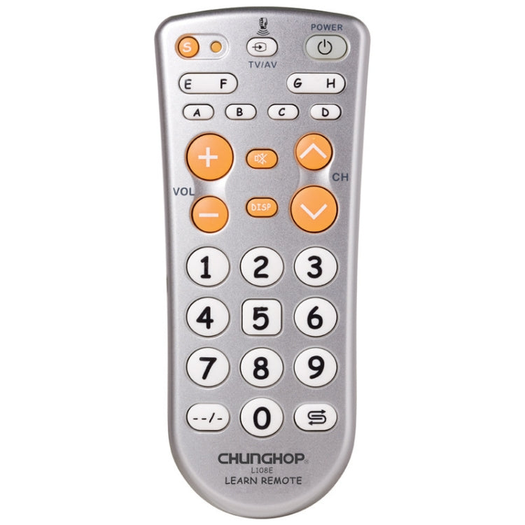 Télécommande universelle infrarouge à apprentissage CHUNGHOP L108E