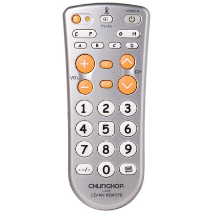 Télécommande universelle infrarouge à apprentissage CHUNGHOP L108E