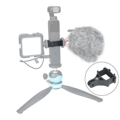 Black RCSTQ for DJI Pocket 2 Expansion Adapter Holder Camera Fixed Connection Accessories