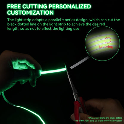 For DJI Avata RCSTQ Light-emitting Light Strip Night Flight Warning Light Strip(Blue)