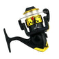 YUMOSHI JL200 Spinning Reel With Line(Electroplated Yellow)