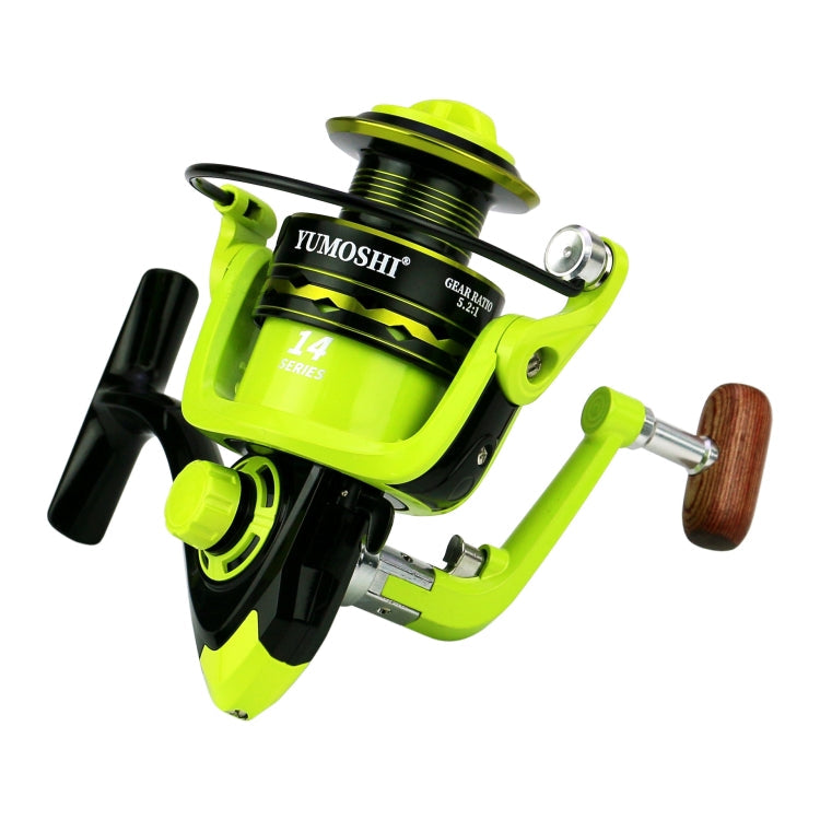 Moulinet de pêche YUMOSHI OE3000, bobine en métal