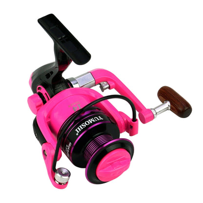 YUMOSHI OE2000 Spinning Wheel Metal Wire Cup Fishing Wheel