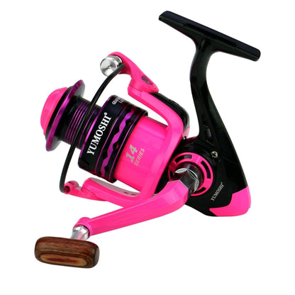 YUMOSHI OE2000 Spinning Wheel Metal Wire Cup Fishing Wheel