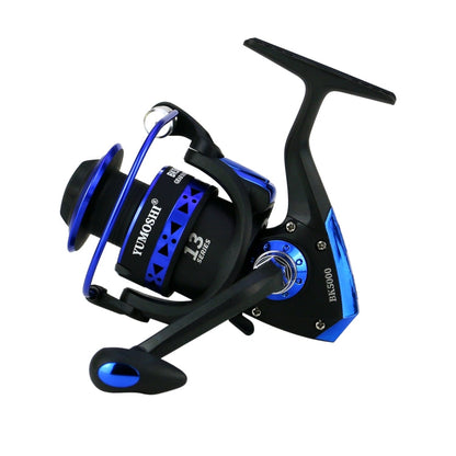 YUMOSHI BK6000 Fishing Reel Spinning Strong Metal Spool High Speed Sea Fish Reel