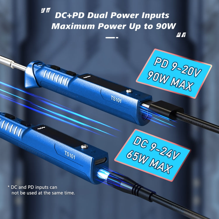 MINIWARE TS101 PD DC Soldering Iron 90W Portable Soldering Pen(With BC2 Soldering Iron Head)