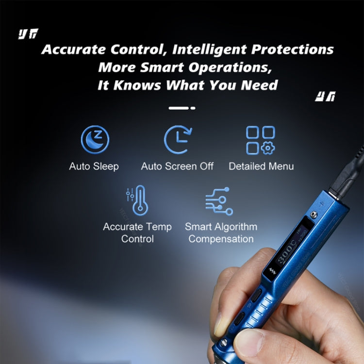 MINIWARE TS101 PD DC Soldering Iron 90W Portable Soldering Pen(With KU Soldering Iron Head)