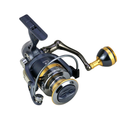 Moulinet de pêche Spinning YUMOSHI KS4000 Rocker en métal, bobine métallique