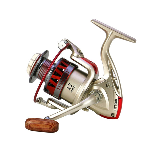 YUMOSHI DF1000 Moulinet de pêche à tête métallique
