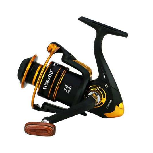 Moulinet de pêche spinning en métal YUMOSHI JX5000