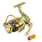 YUMOSHI JF4000 Spinning Fishing Reel 5.2:1 Gear Ratio Metal Spool Saltwater Fishing Tools