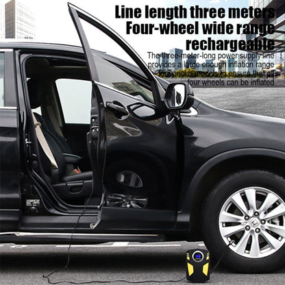 SUITU  ST-5002 DC 12V Car Air Compressor Tire Inflator 150 PSI Auto Air Pump Digital Display Model+Toolbox