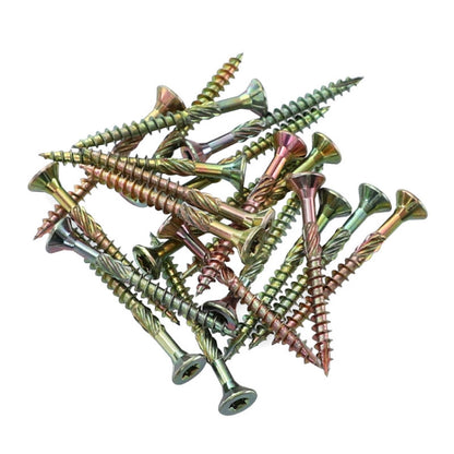 RUITOOL T25 100pcs Woodworking Screws Torx Self Tapping Screws 4.5 x 35mm