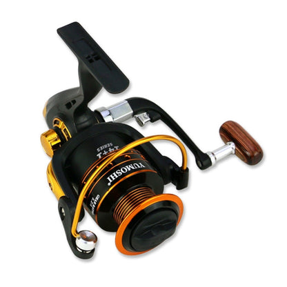 Moulinet de pêche à tambour YUMOSHI AX2000 en métal, moulinet spinning