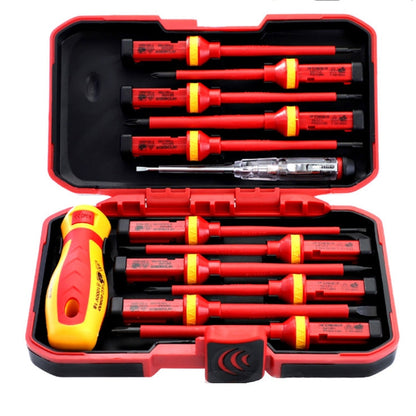 RDEER VDE-9913 Ensemble de 13 tournevis isolés Outils d'électricien