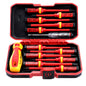 RDEER VDE-9913 Ensemble de 13 tournevis isolés Outils d'électricien