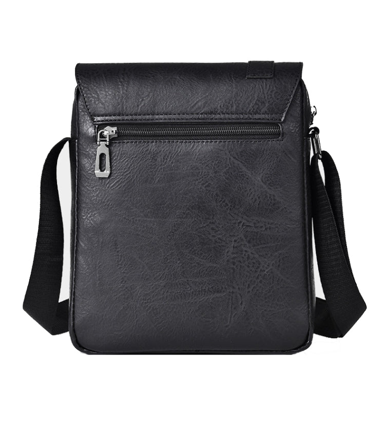 WEIXIER D266 Retro Crossbody Large Capacity Messenger Bag Shoulder Bag Tot Backpack(Light Brown)