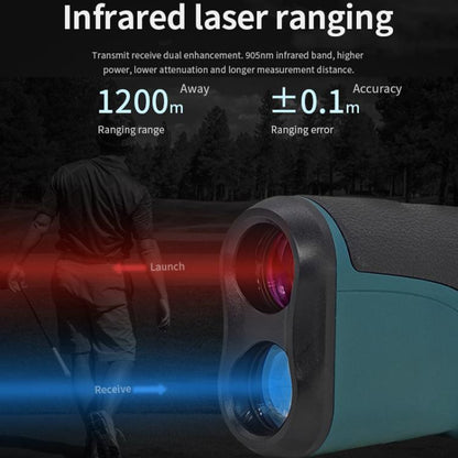ARTBULL Telescope Golf Height Angle Rangefinder(1200M)