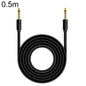 0.5m JINGHUA 6.5mm Audio Cable Male to Male Microphone Instrument Tuning Cable