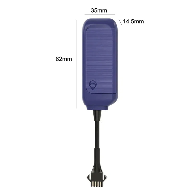 SEEWORLD Car Smart GPS Locator Vehicle Positioning Anti-Theft Device, Version: European Version(Bare Metal)
