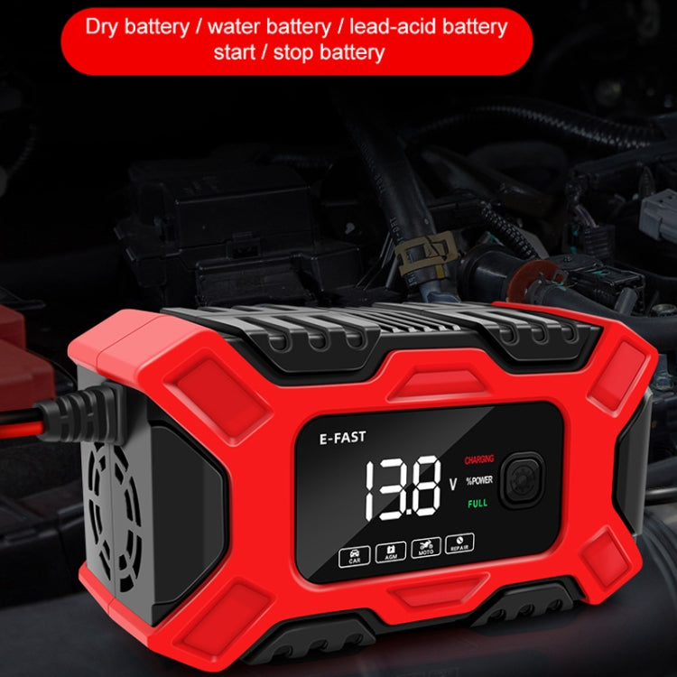 E-FAST 12V Motorcycle Car Battery Charger(EU Plug)