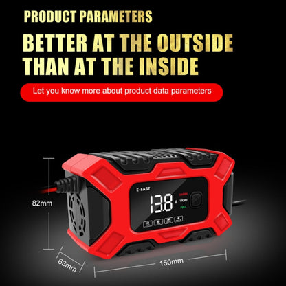 E-FAST 12V Motorcycle Car Battery Charger(US Plug)
