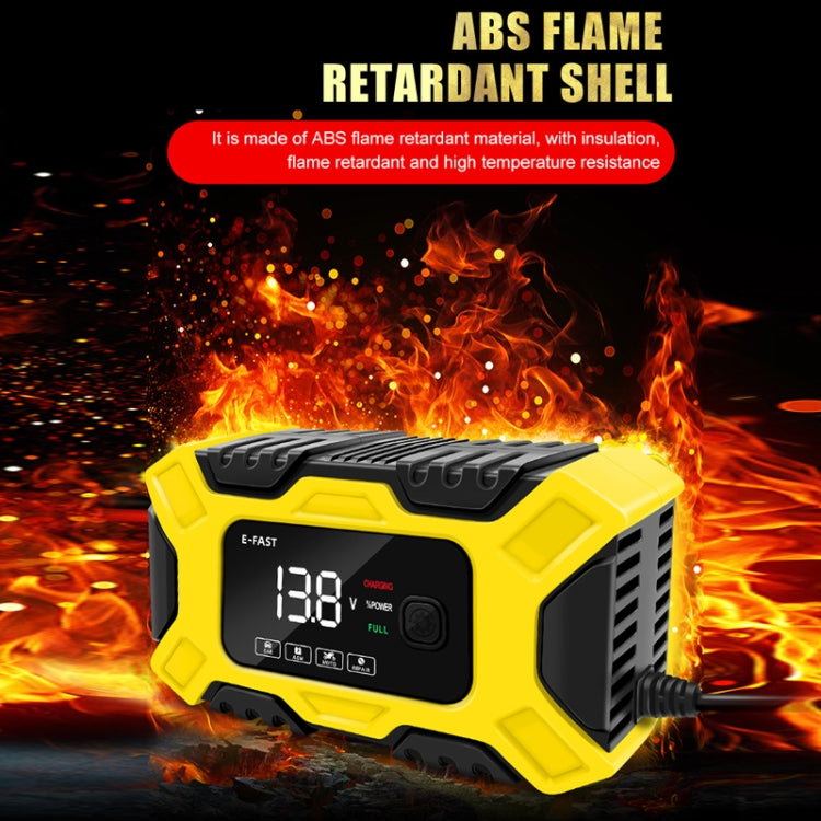 Chargeur de batterie de voiture/moto 12V E-FAST (prise UK)