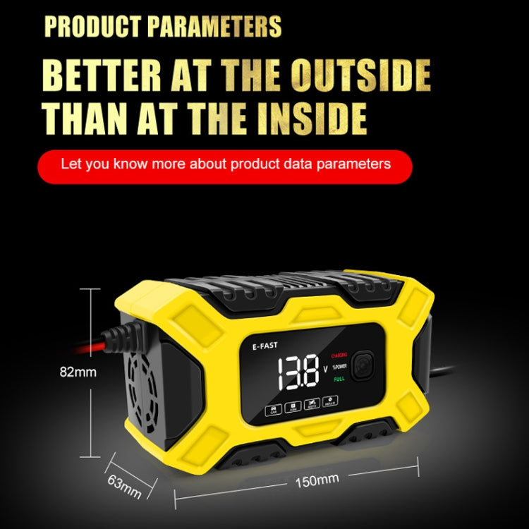 E-FAST 12V Motorcycle Car Battery Charger(JPN Plug)