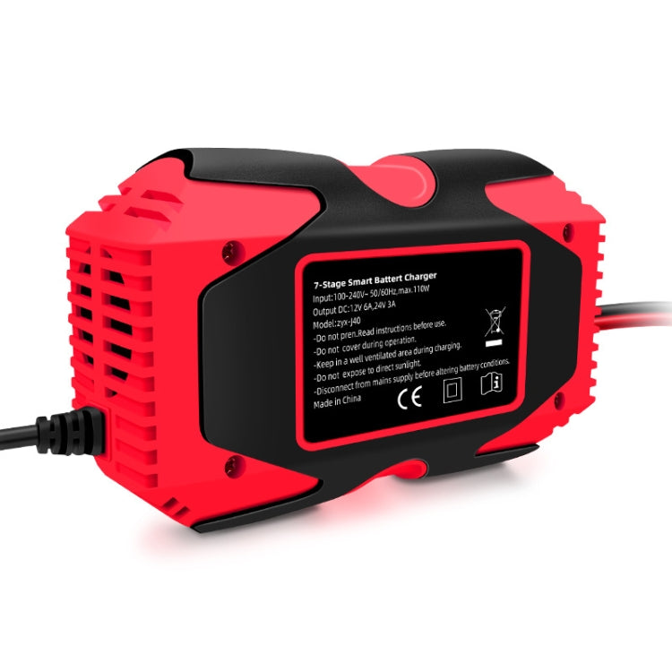 E-FAST 12V/24V Car Battery Motorcycle Lithium Battery Charger(JPN Plug)