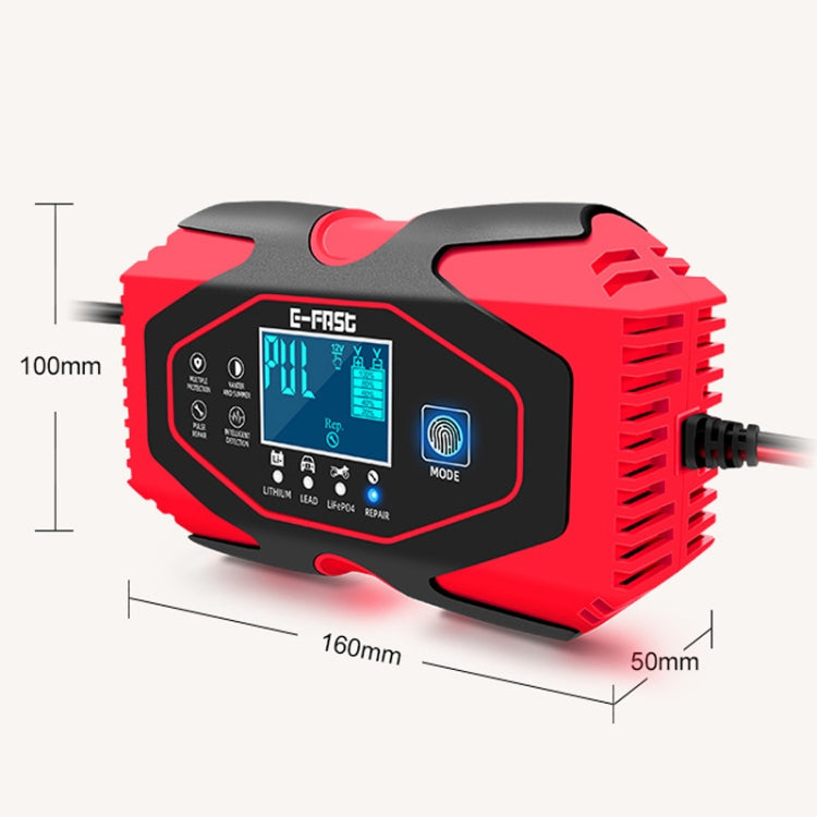 E-FAST 12V/24V Car Battery Motorcycle Lithium Battery Charger(JPN Plug)