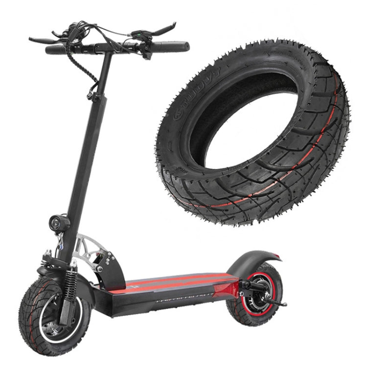 Pour KUGOO M4 TUOVT 80/65-6.5 Pneu extérieur sous vide anti-déflagrant de 10 pouces pour skateboard électrique (pneu de route)
