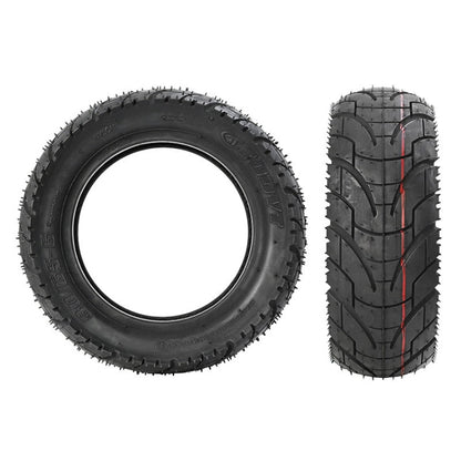 Pour KUGOO M4 TUOVT 80/65-6.5 Pneu extérieur sous vide anti-déflagrant pour trottinette électrique de 10 pouces (Pneu tout-terrain)