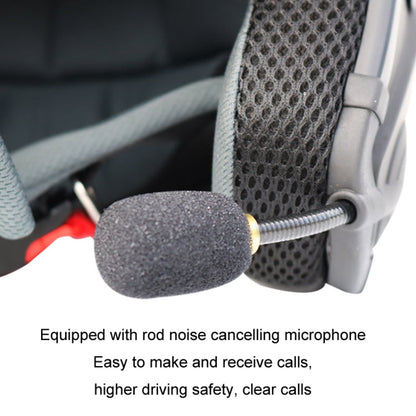 KUQIBAO Motorcycle Smart Bluetooth Sun Protection Double Lens Safety Helmet, Size: L(Matte Black Phantom Fiber)