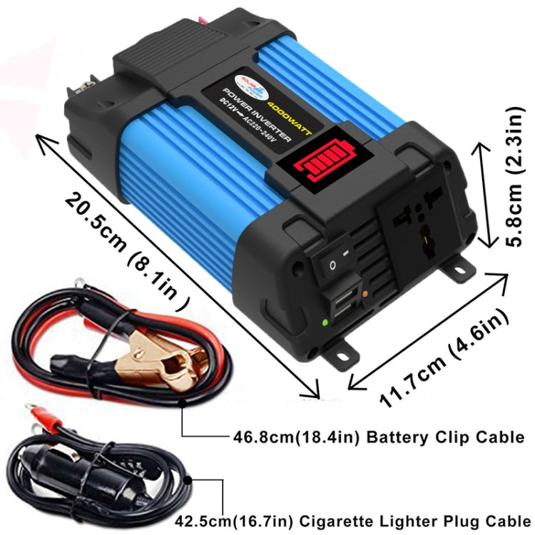 12V-110V 300W SOLIKE TECH Onduleur de véhicule Convertisseur d'onde sinusoïdale Onduleur automatique