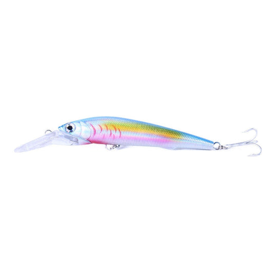 HENGJIA 18cm 41g Leurre de pêche flottant/coulant Minnow Leurre à longue bavette (3)