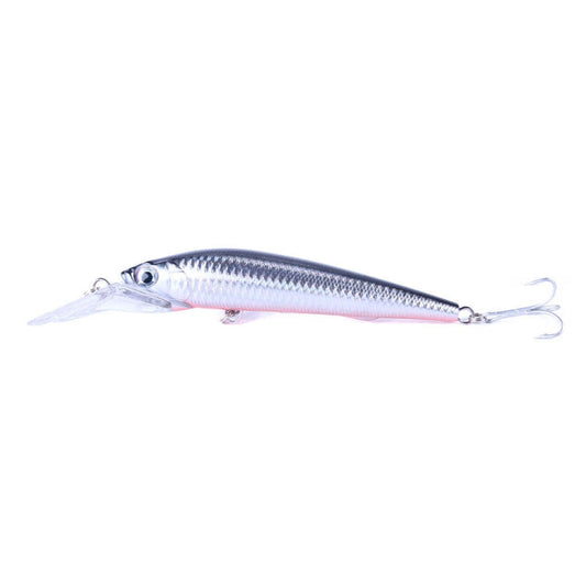 HENGJIA 18cm 41g Leurre de pêche flottant/coulant Minnow Leurre à longue bavette (4)