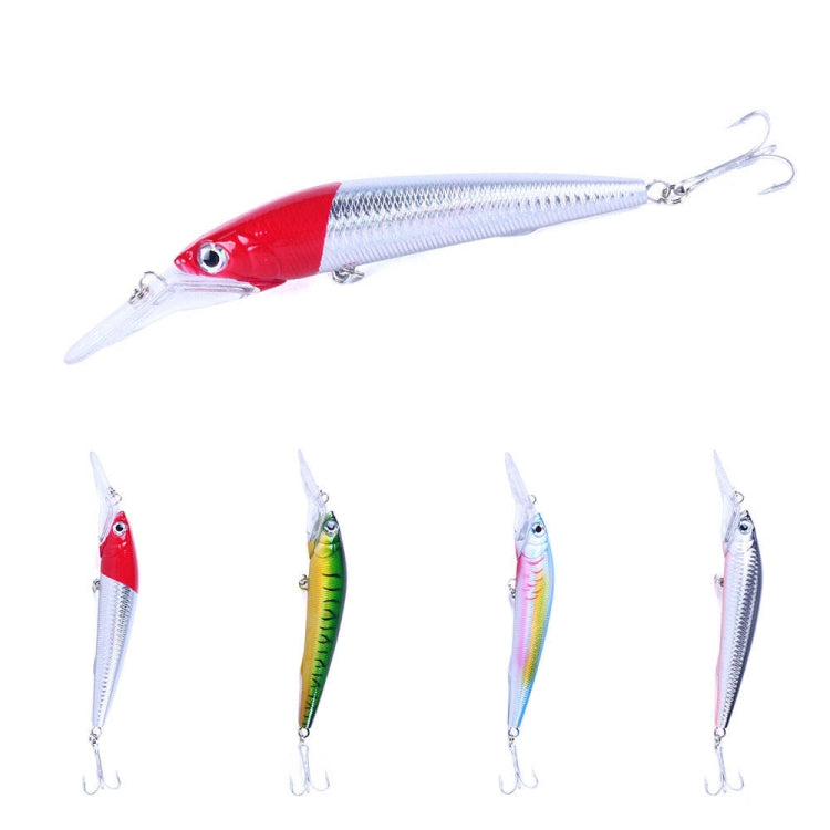 HENGJIA 18cm 41g Leurre de pêche flottant coulant Minnow Leurre à longue bavette (1)