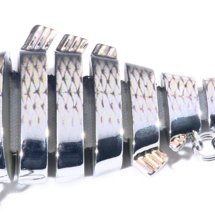 HENGJIA 10cm 24g Bionic Multi-Section Fish Bait Plastic Electroplating Fake Bait(4)