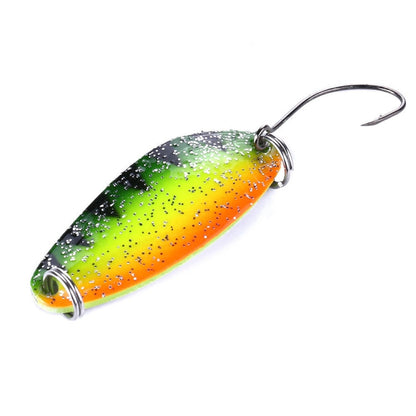 HENGJIA 3.2cm 4.5g Paillettes Lua Melon Leurre de Pêche Métallique Bouche de Cheval (1)