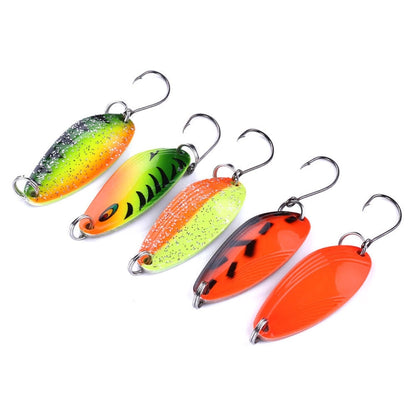 HENGJIA 3.2cm 4.5g Leurre Souple Séquencé en Métal pour Pêche à la Bouche de Cheval (3)