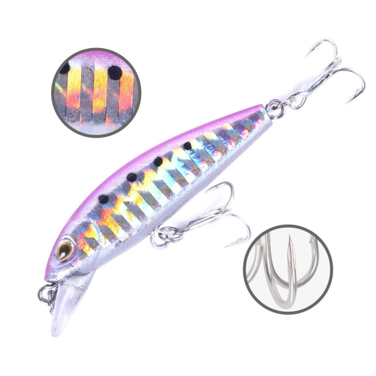HENGJIA 5.5cm 6.6g Mino Luya Fake Bait Long Casting Sinking Bionic Lure(4)
