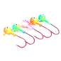 HENGJIA 5colors/set Lua Lead Head Hook Set Colorful Fish Hook Set, Specification: 10.5g
