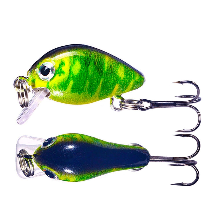 HENGJIA 2.5cm 1.5g Floating Water Little Fat Micro-Object Mini 3D Printing Luya Bait(9)