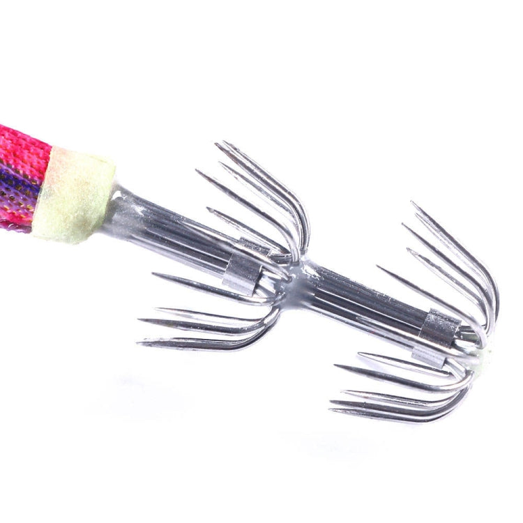 HENGJIA 14cm 20g Night Light Wood Shrimp Fake Bait Squid Hook Luya Bait, Color: 9