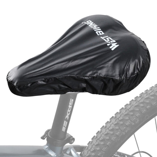 WEST BIKING Housse de Selle de Vélo Imperméable 2 Pièces Équipement de Cyclisme (Noir)