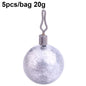 HENGJIA 5 pièces/sac 20g Plomb Pendentif Pêche En Mer Lua Sphérique Spinner Mordre Plomb Matériel De Pêche